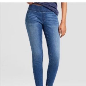 POSTPARTUM JEGGINGS cesarean friendly size 8 FREE SHIPPING